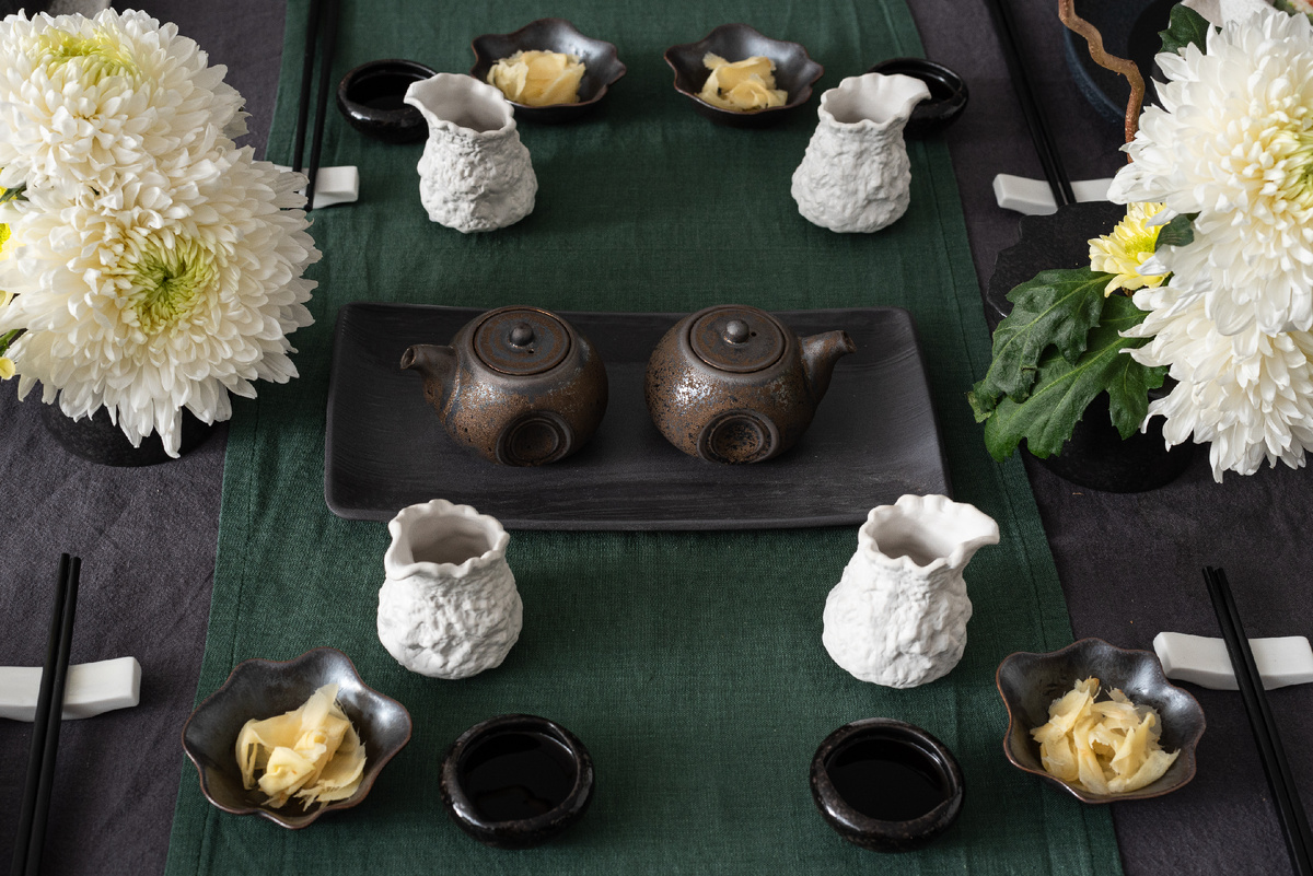 Примеры сервировки в японском стиле с посудой из ассортимента Комплекс-Бар