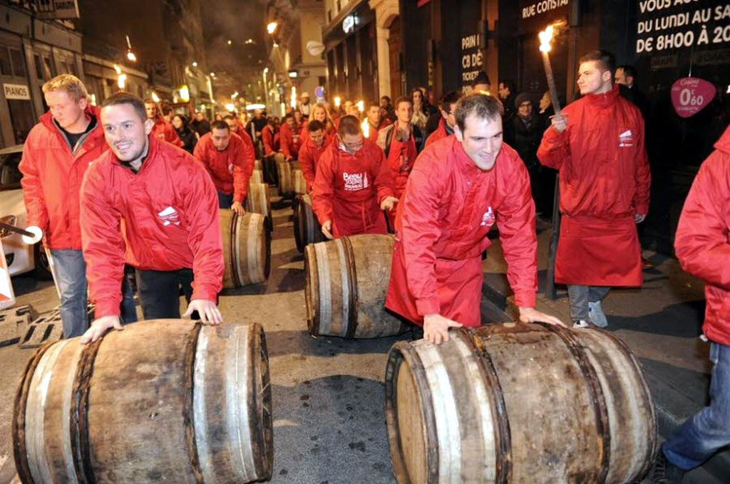 Праздник Божоле Нуво во Франции