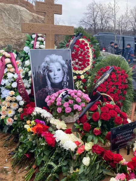    Могила Светланы Светличной, фото: VOICE