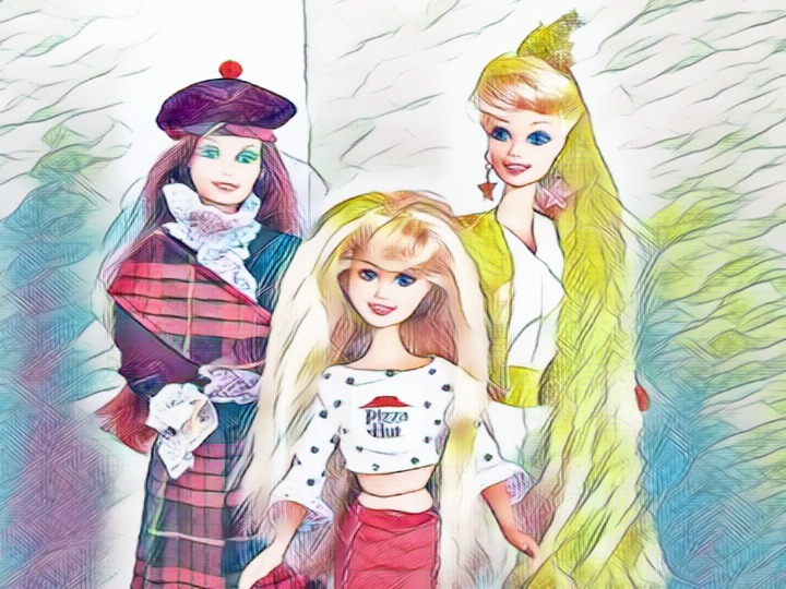 Винтажные Барби 80-90х