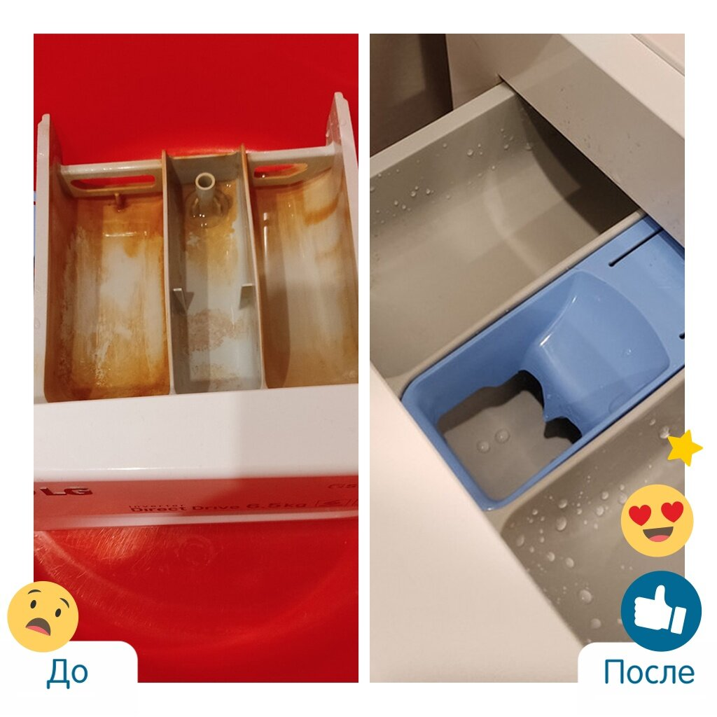 Чистка лотка отбеливателем O2CLEAN