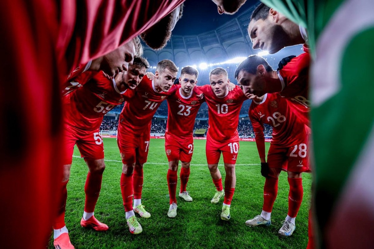 Фото © Telegram / Сборная России по футболу