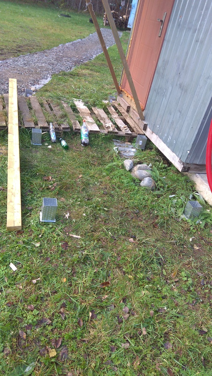 Сваи забиты 