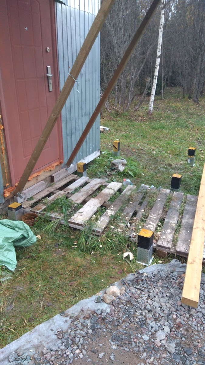 Опоры готовы