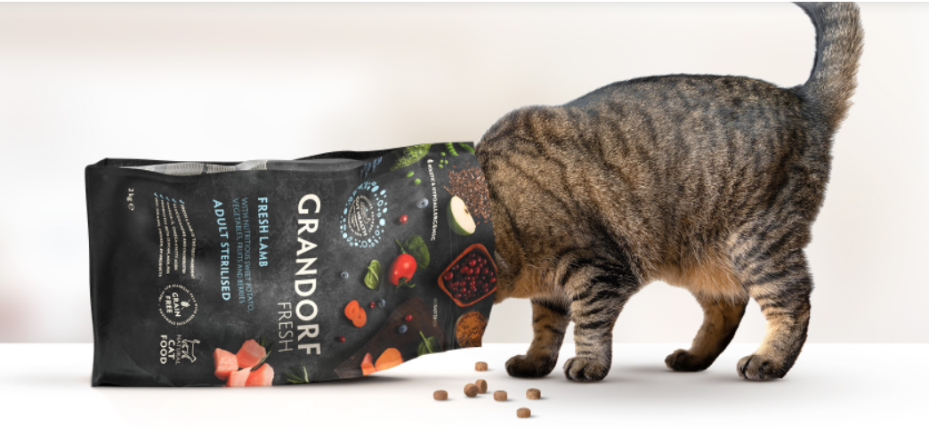 Обзор сухих кормов Grandorf Fresh для кошек. Новая линейка старого бренда