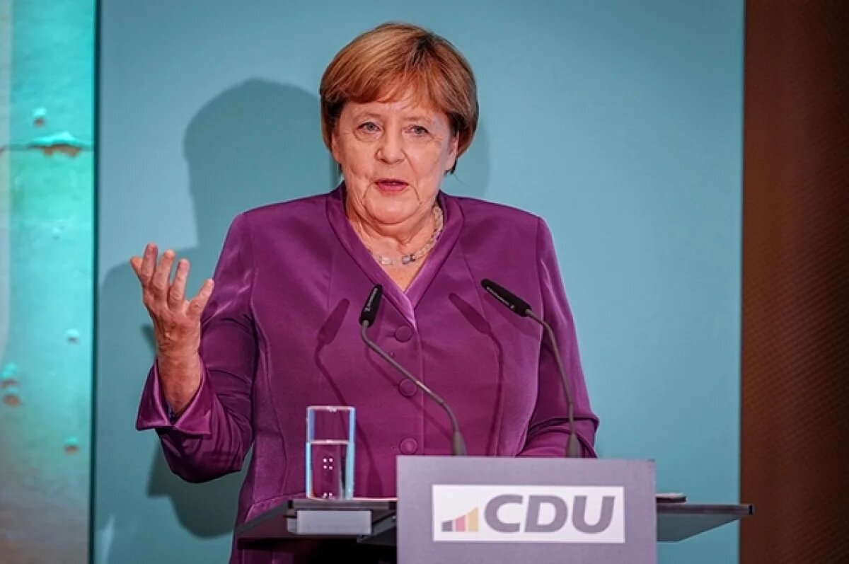    Ангела Меркель.
