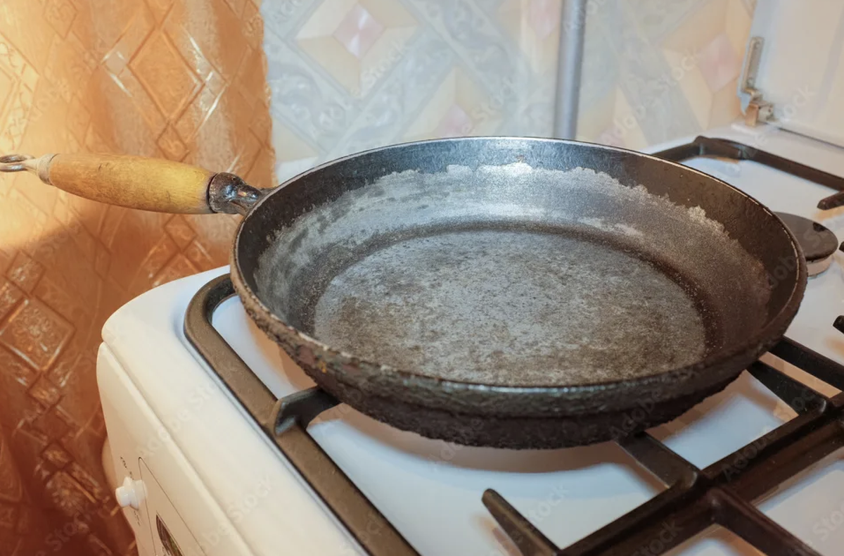 чугунная сковородка 