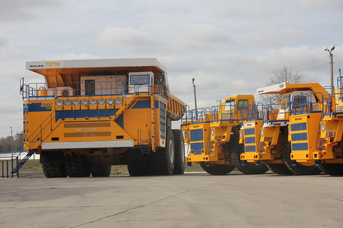 Карьерный самосвал «БелАЗ». Изображение: belaz.by