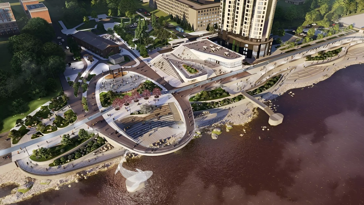 Фото: Пресс-служба министерства строительства Хабаровского края. Набережная