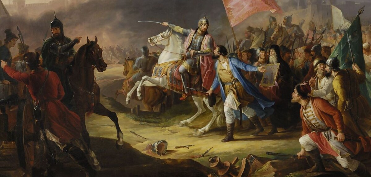 1 Ополчение движется к Москве