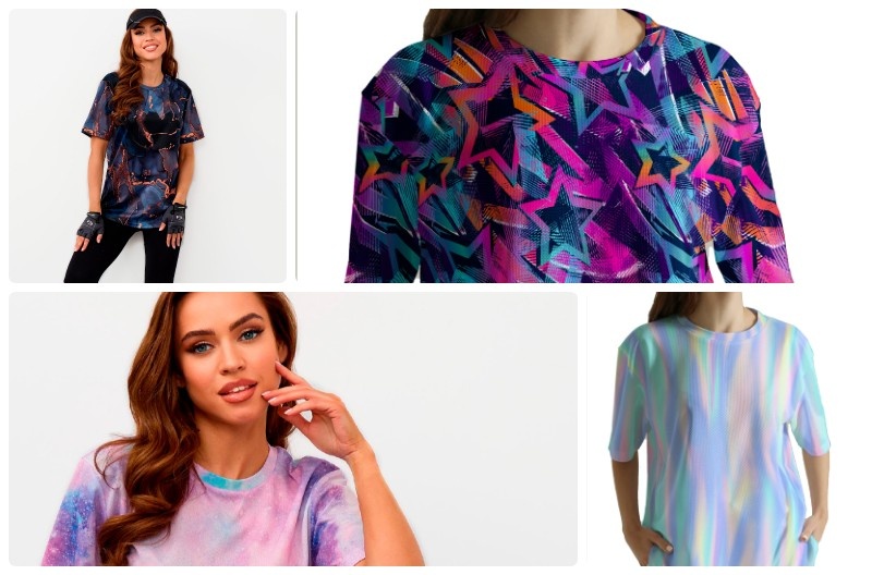 футболки с принтом женские