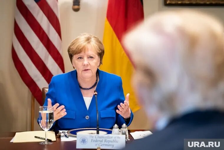 Ангела Меркель опасалась вступления Украины в НАТО из-за России. Фото: bundeskanzlerin.de