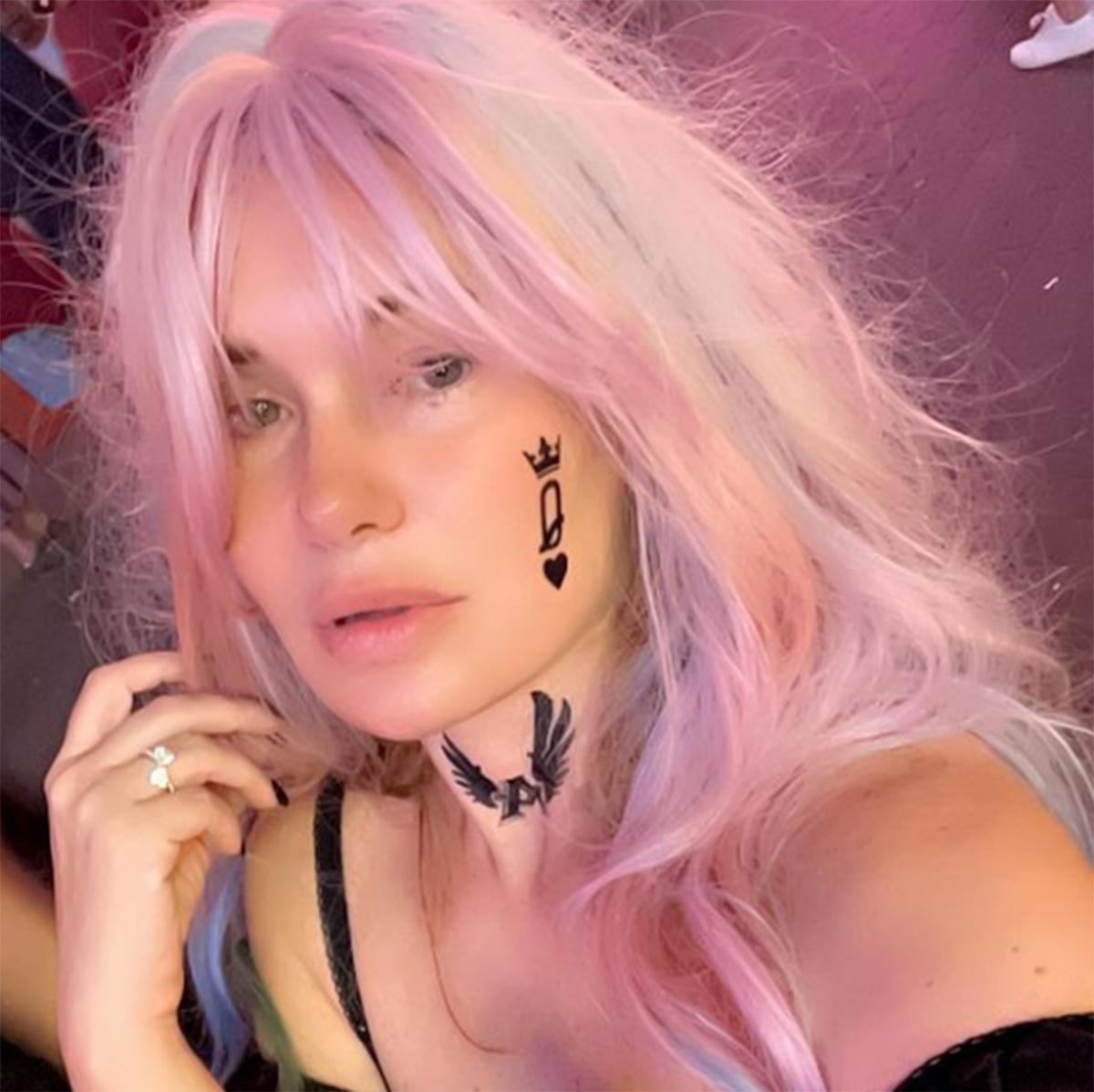 Ангелина Монах в неожиданном образе. Фото: соцсети Ангелины Монах