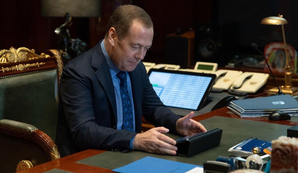     Зампред Совбеза Дмитрий Медведев. Источник: gazeta.ru Автор фото: Екатерина Штукина/РИА Новости