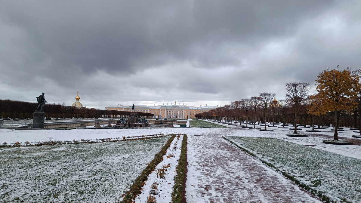 Петергоф, Верхний сад