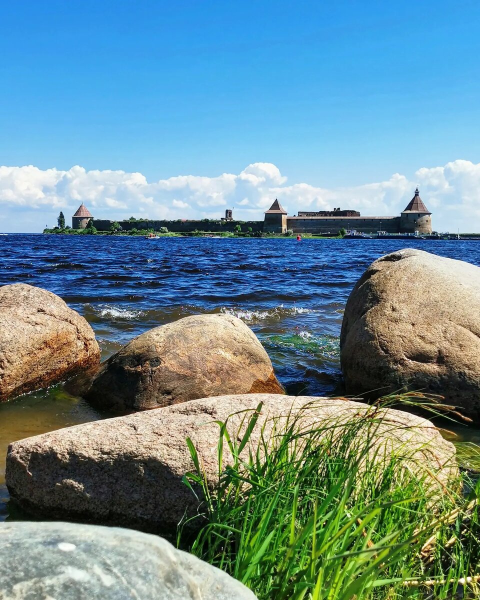 Вид на остров. 