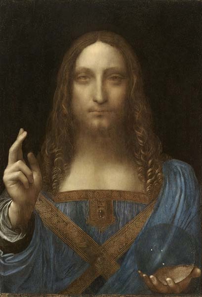 «Спаситель мира» (лат. Salvator Mundi). худ. Леонардо да Винчи