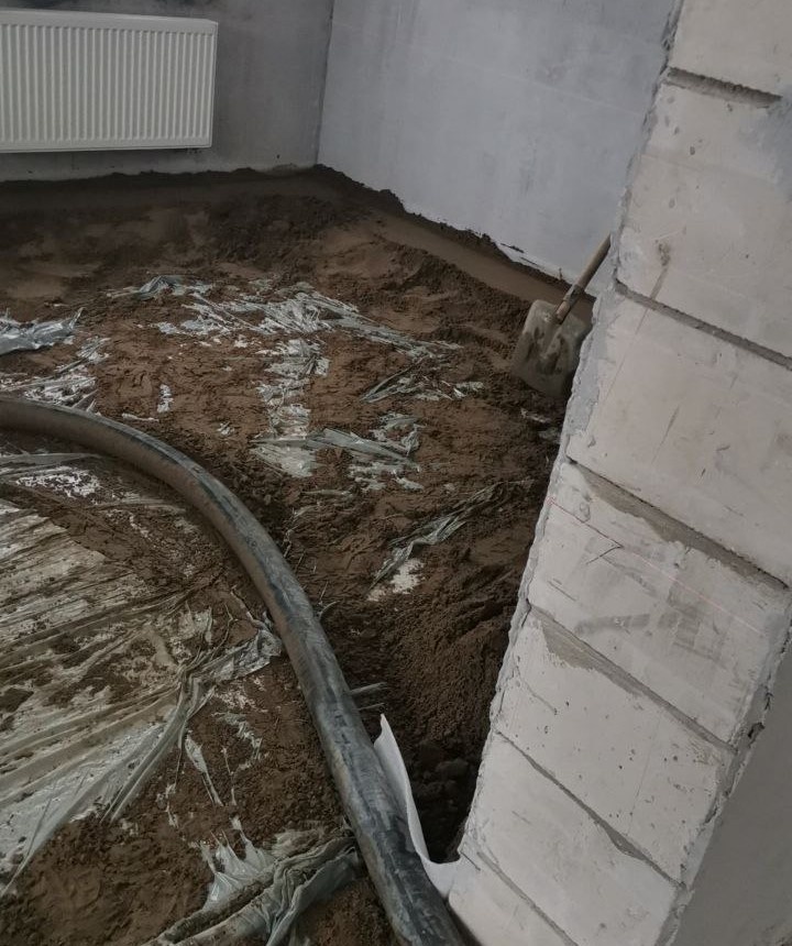Устройство стяжки в новостройке