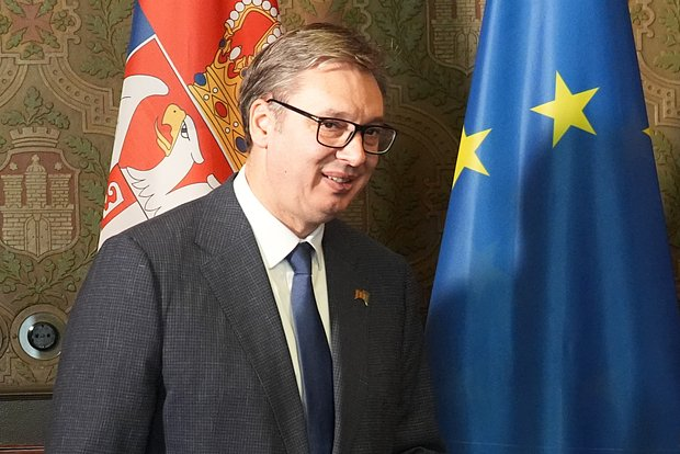 Александр Вучич. Фото: Marcus Brandt / Pool / Getty Images