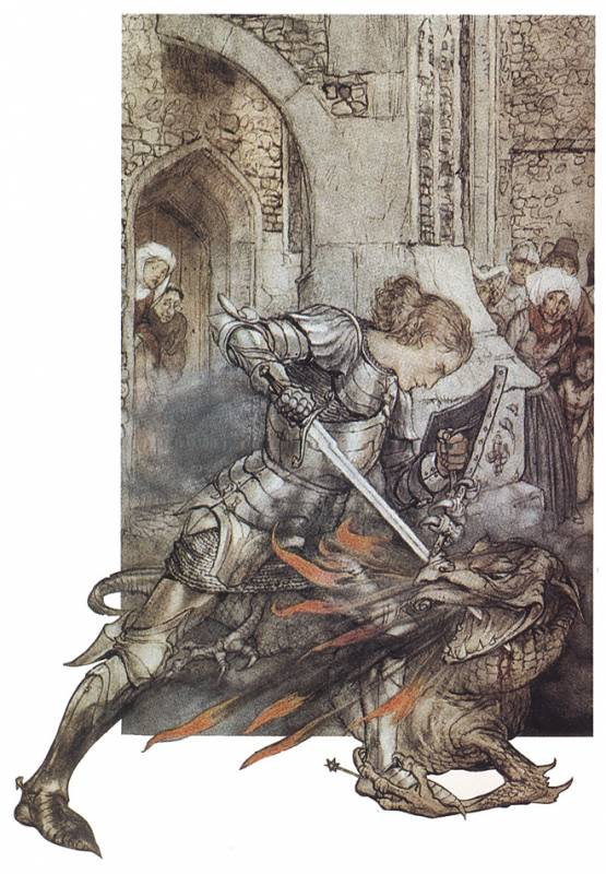 Ланцелот дракон Шварц (пьеса-сказка в трёх действиях советского драматурга Евгения Шварца)