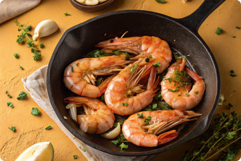 Королевские креветки рецепт