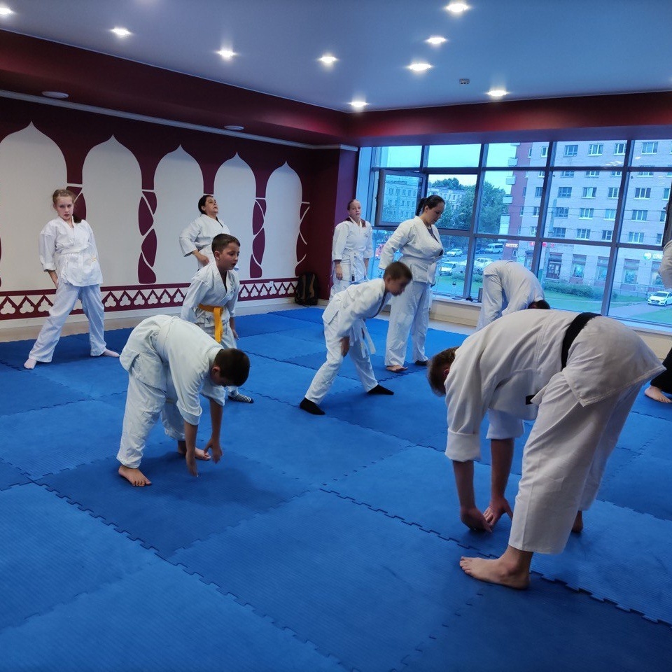 Разминка в начале тренировки