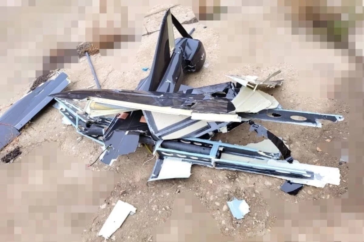    Опубликовали фото дронов, сбитых над Астраханской областью