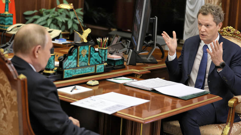 Даниил Егоров сделал день Владимиру Путину. Только не ясно какой .📷Фото: пресс-служба президента РФ