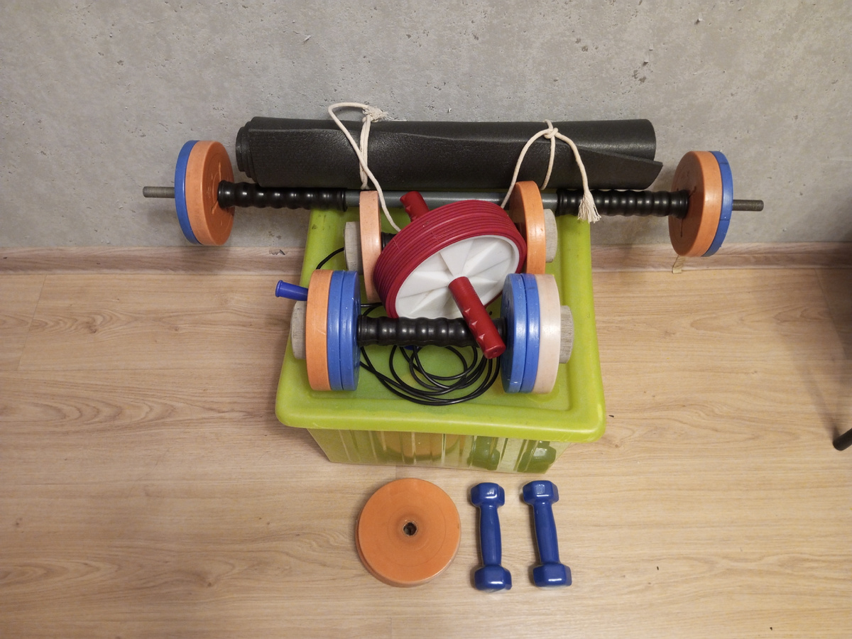 Набор снарядов у меня