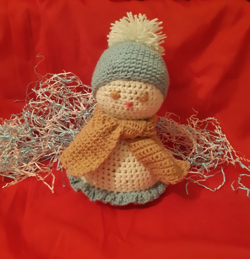 Моя девочка-Снеговик.