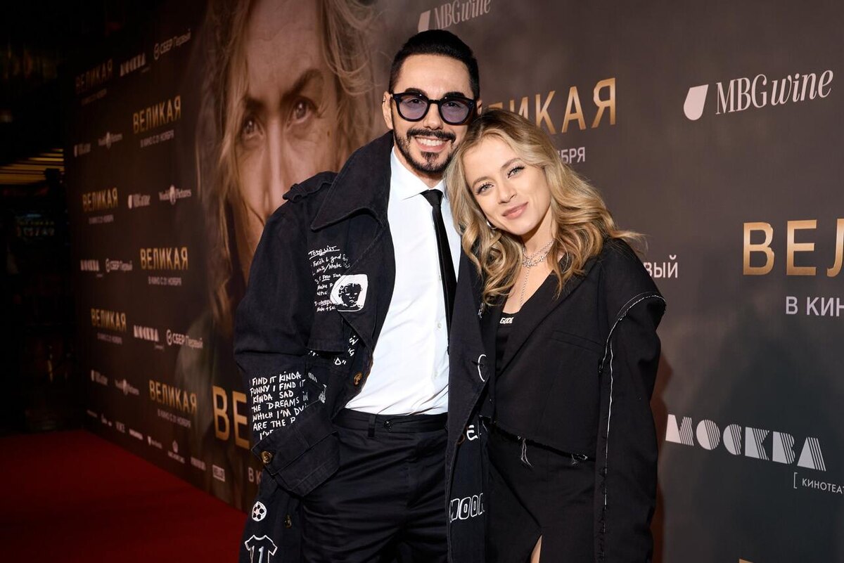    Тимур Родригез и Катя Кабак LEGION-MEDIA