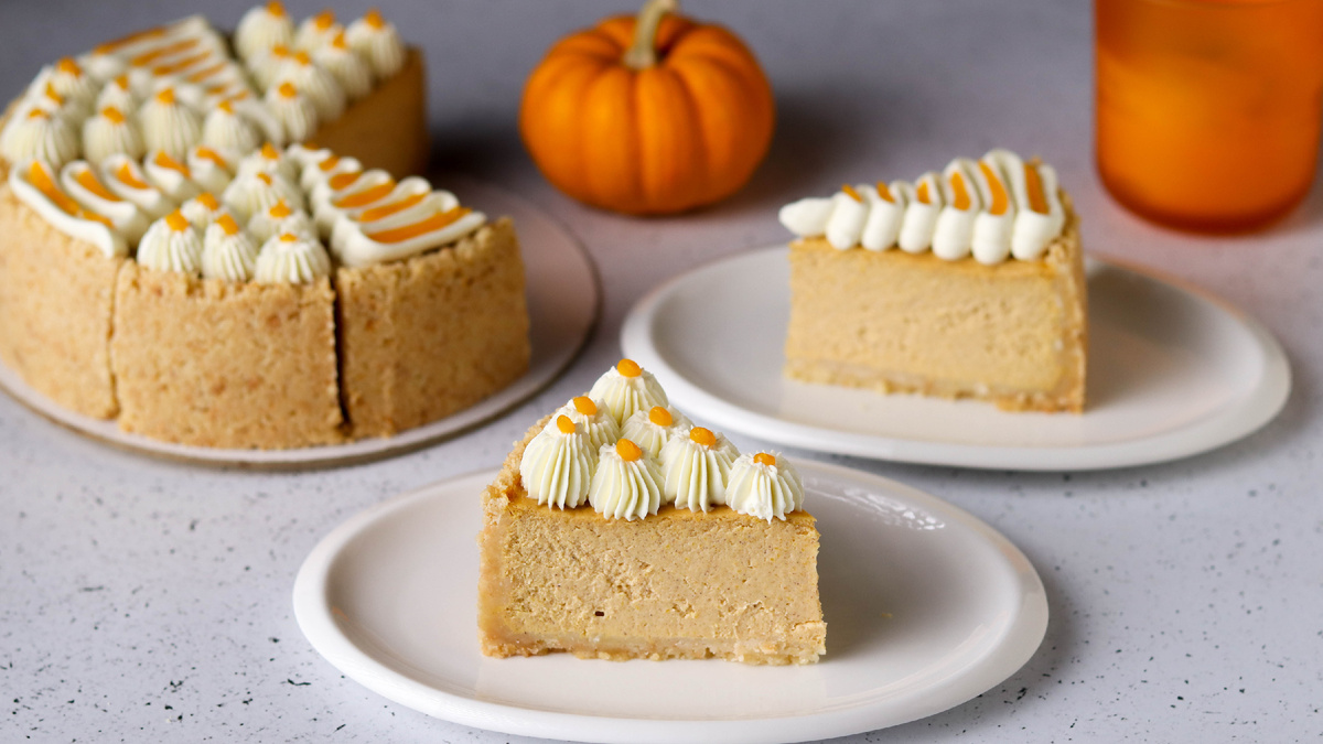 Тыквенно-кокосовый чизкейк