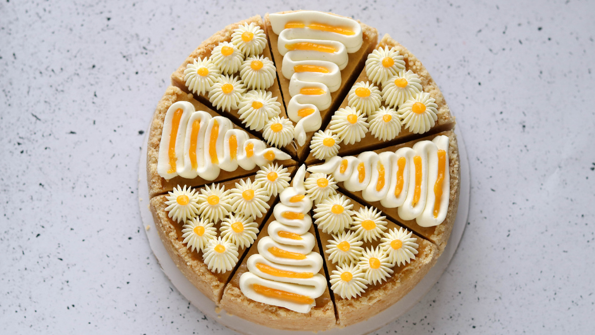 Тыквенно-кокосовый чизкейк