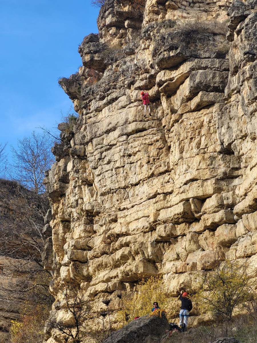 Скалолазы на "Мышах"