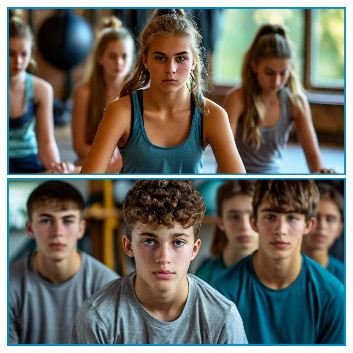 Какое разное отношение у юных спортсменов к математике: у мальчишек положительное, у девчонок отрицательное