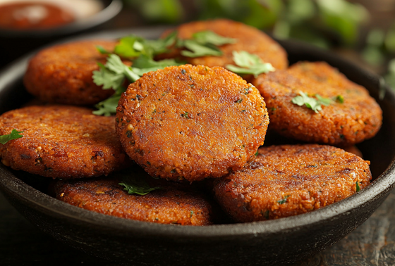    Чечевичные котлеты