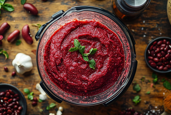    Паштет из фасоли и грибов