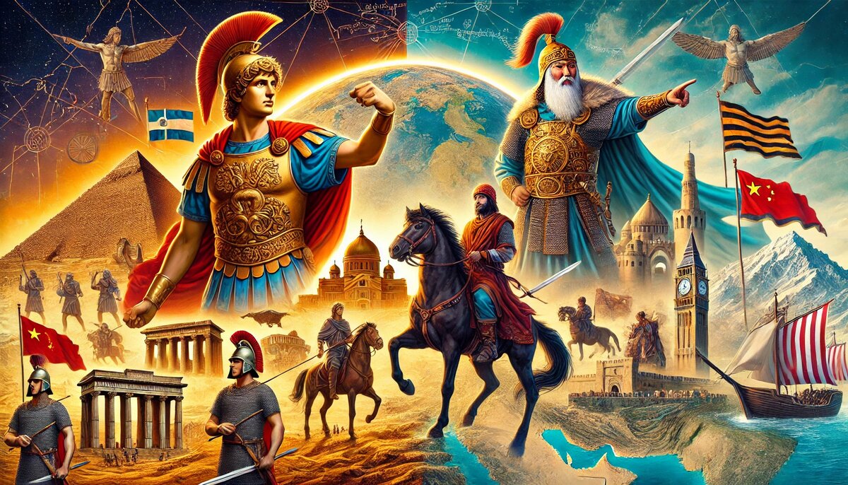 Завоевания Александра Македонского против завоеваний татаро-монголов