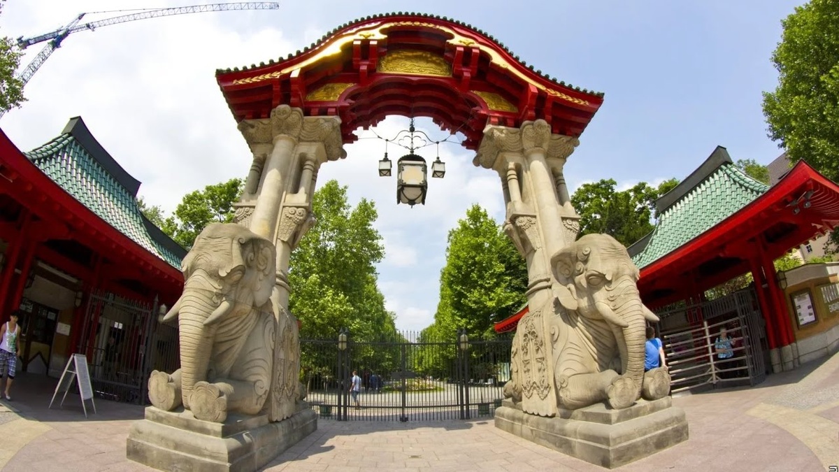 Берлинский зоопарк...