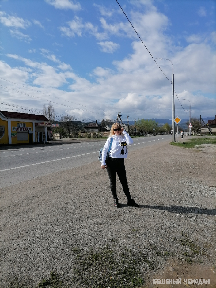 дорога на гору Эльбрус Кавказ