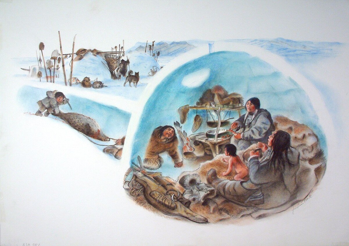 Правильный вход в иглу