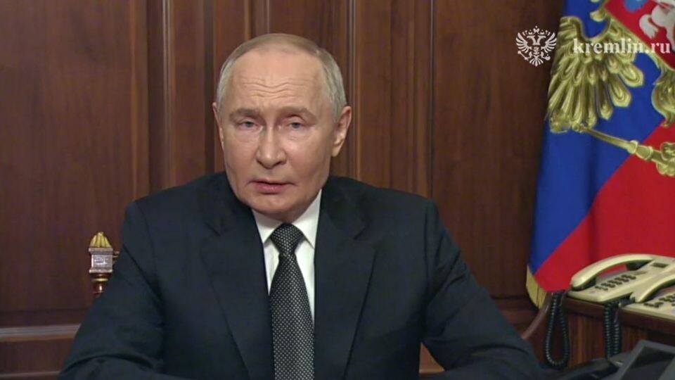    Обращение Владимира Путина. Источник: t.me/news_kremlin