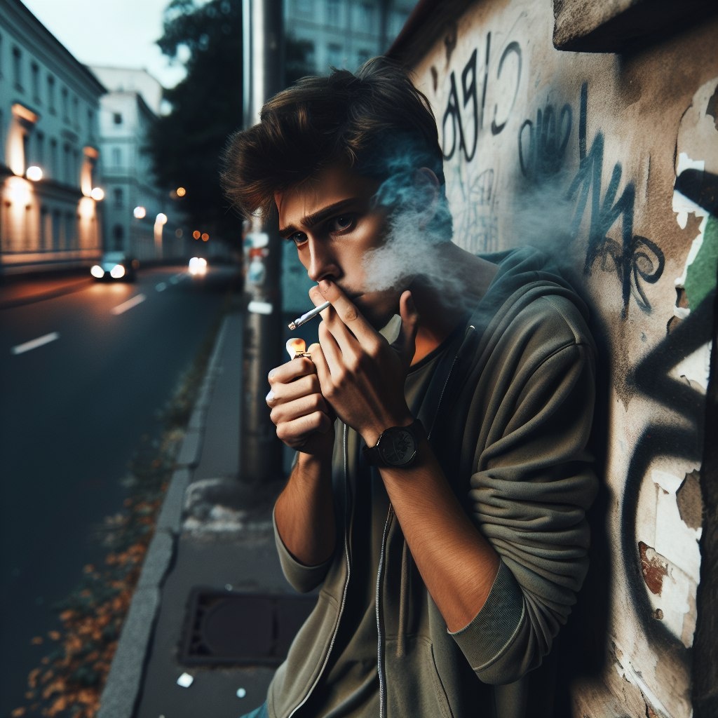 Я начал курить в юности, в 16 лет. 