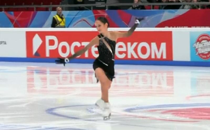     София Дзепка. Скриншот с видео сайта Первого канала. СПБ, 21.11.24 Фотография взята из открытых источников.