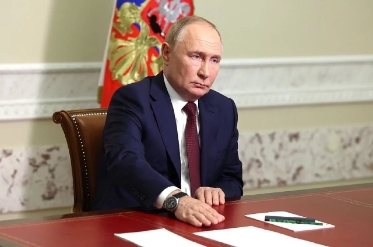    Владимир Путин.