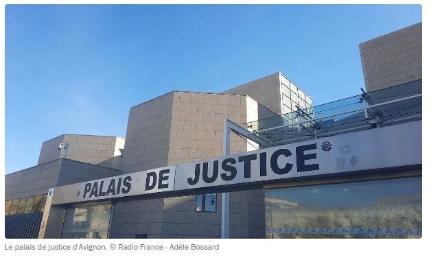 Здание Суда в Авиньоне, где проходит процесс Мадам Пелико