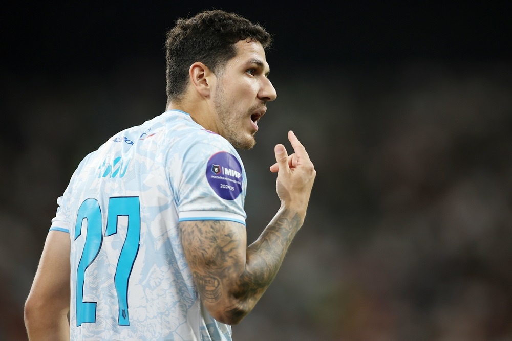    В конце сезона защитник "Зенита" Нино рассчитывает дать интервью на русском. / РИА Новости