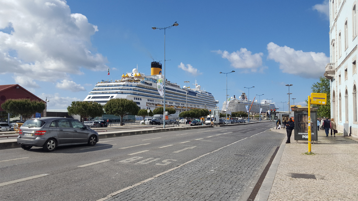 Набережная Лиссабона.