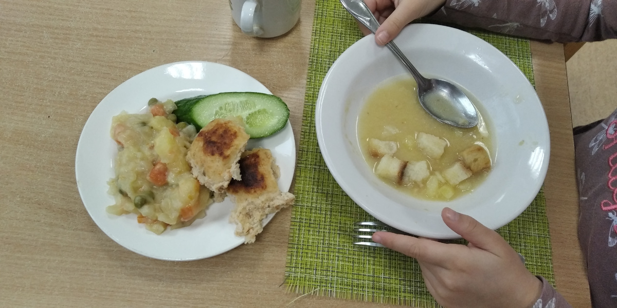 Нелюбимый обед. Фото автора