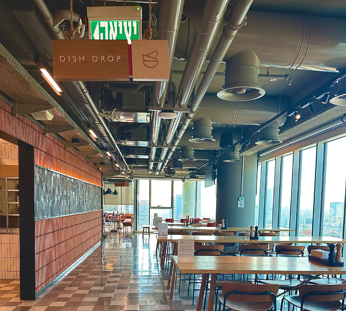 Фотография сделана автором канала. Какая-то из столовых в Google